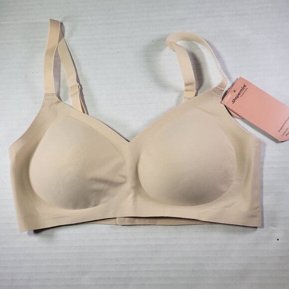 Shapermint Essentials Chai Smoothing Comfort Wireless Bra #13402 Size S - Picture 1 of 5